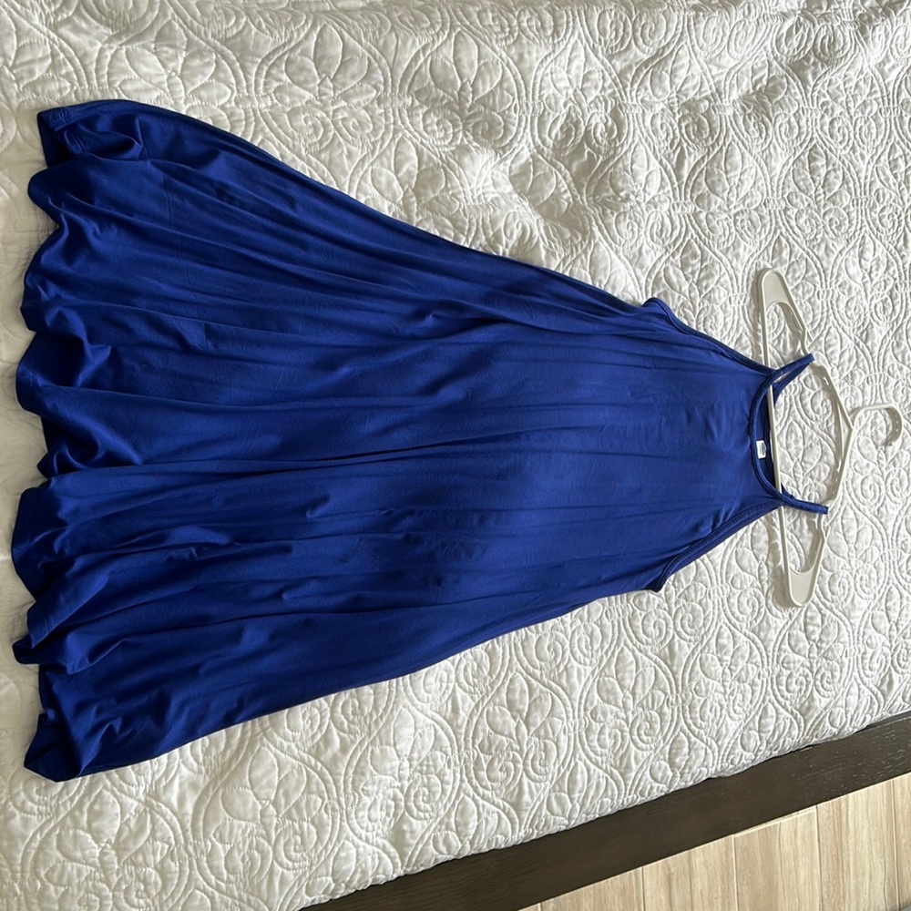 Blue dress